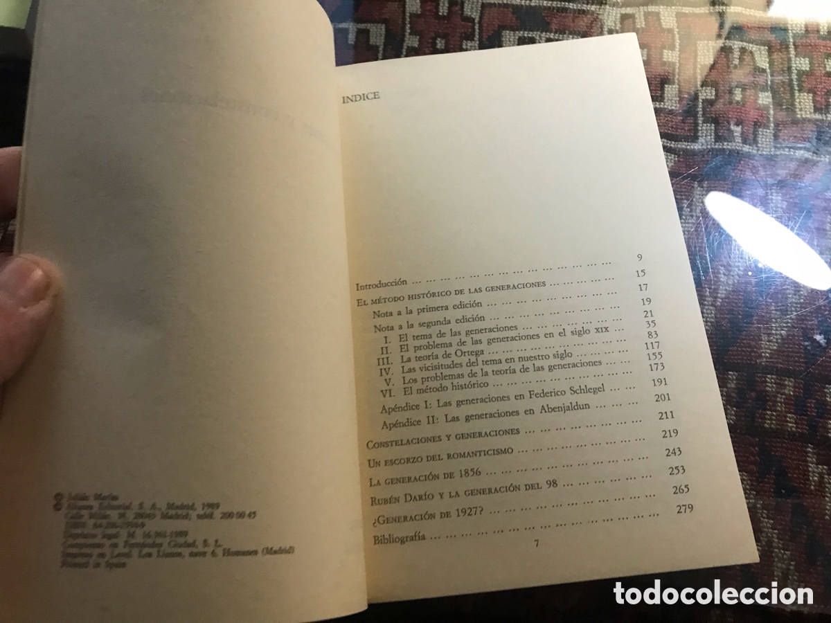 Libros de segunda mano: Generaciones y constelaciones. Juli&aacute;n Mar&iacute;as. - Foto 5