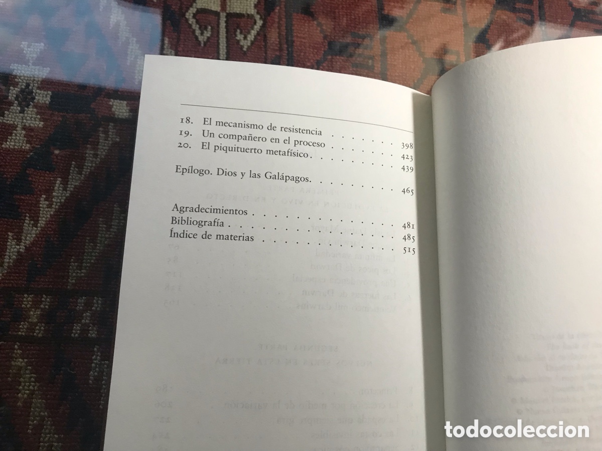 Libros de segunda mano: El pico del Pinz&oacute;n. Jonathan Weiner - Foto 7