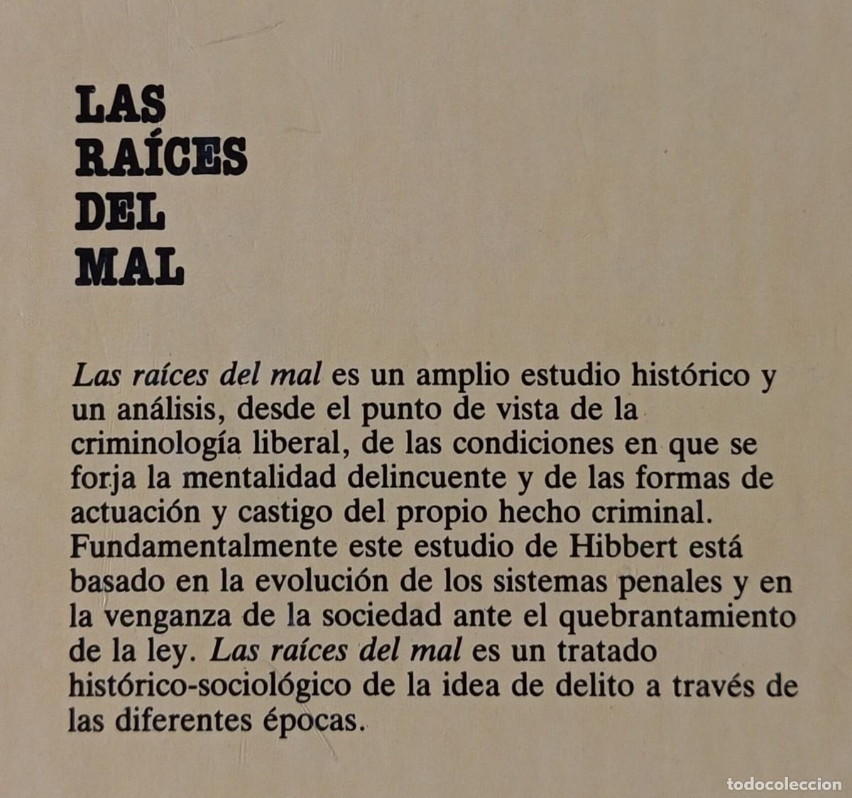 Libros de segunda mano: LAS RAICES DEL MAL - CHRISTOPHER HIBBERT - Foto 2