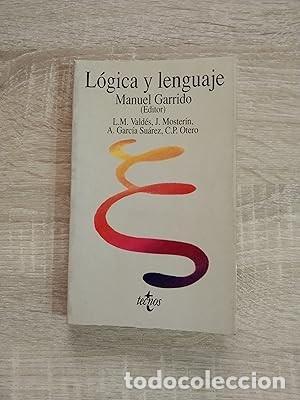 Libros de segunda mano: LOGICA Y LENGUAJE - Garrido, Manuel (Editor) - Foto 1