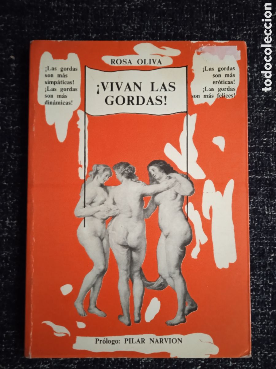Libros de segunda mano: vivan las gordas / Rosa oliva. - Foto 1