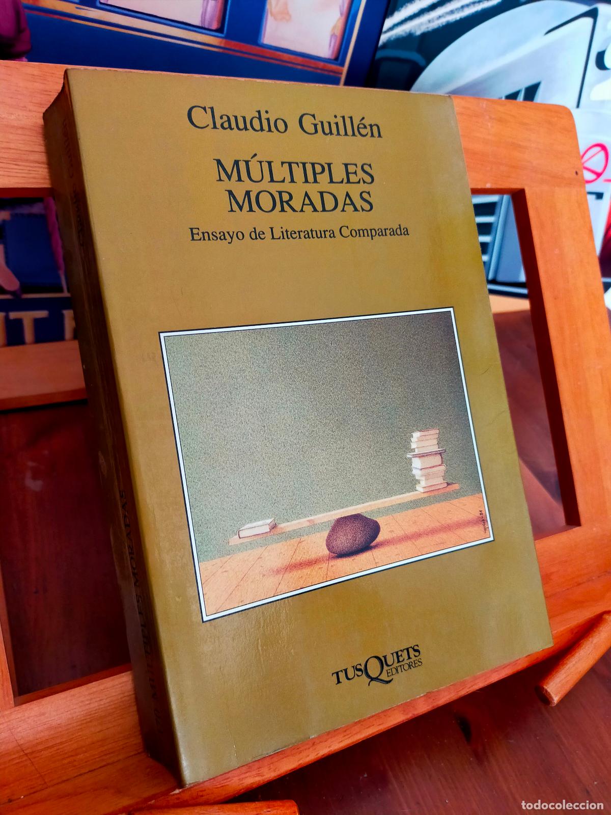 Libros de segunda mano: M&Uacute;LTIPLES MORADAS. CLAUDIO GUILL&Eacute;N. EDITORIAL TUSQUETS - Foto 1
