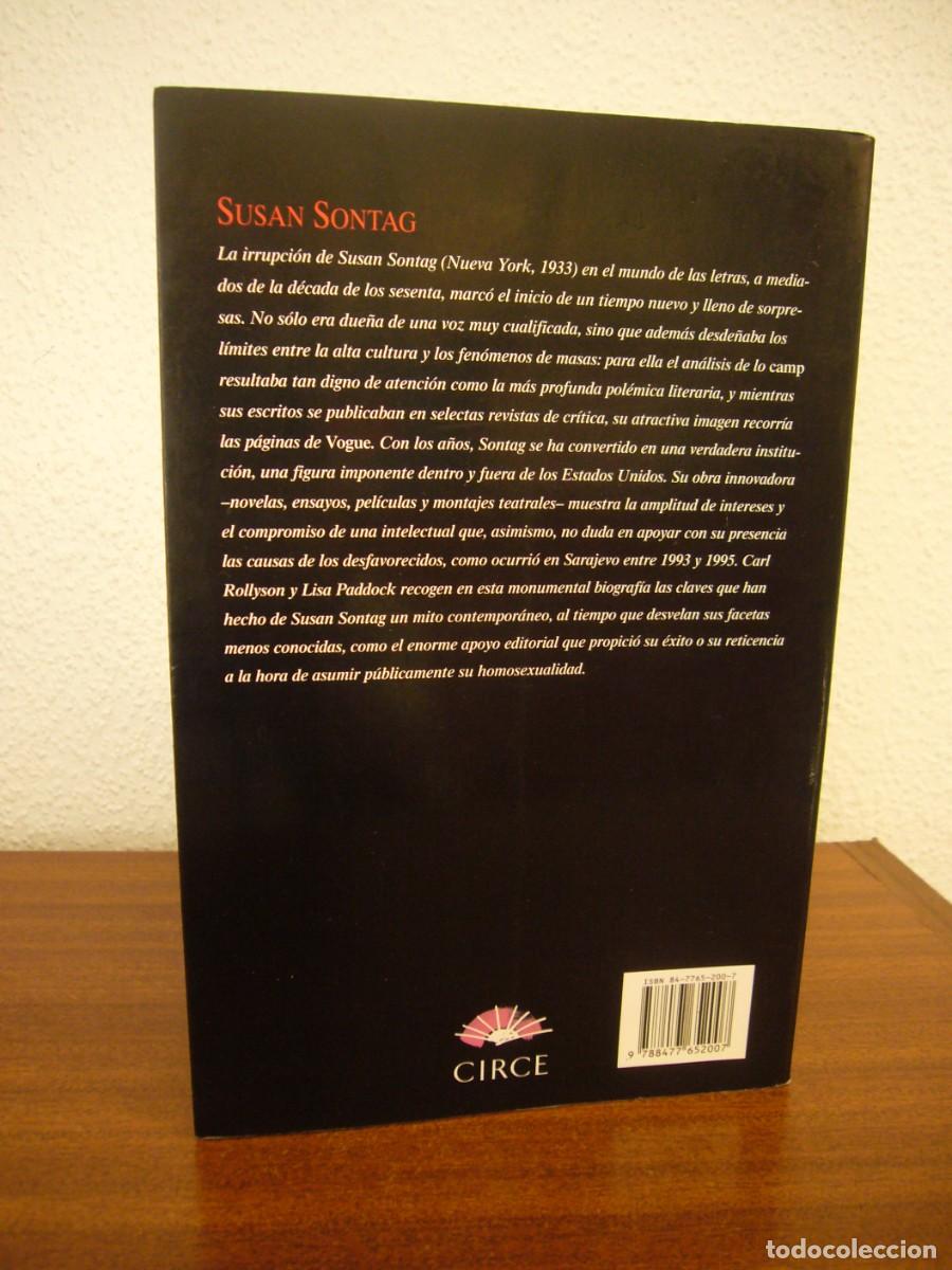 Libros de segunda mano: CARL ROLLYSON & LISA PADDOCK: SUSAN SONTAG (CIRCE, 2002) - Foto 3