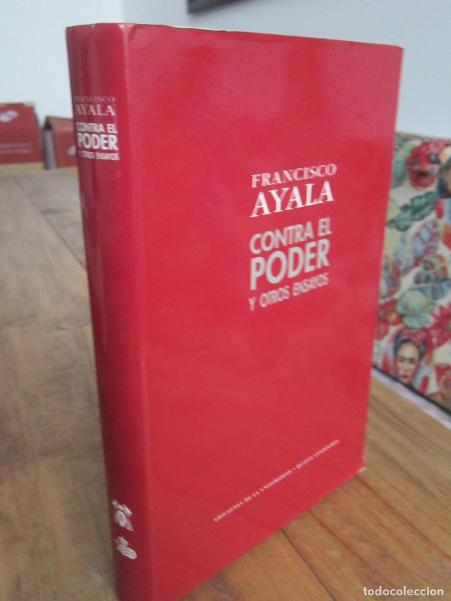 Libros de segunda mano: CONTRA EL PODER Y OTROS ENSAYOS. Francisco Ayala. Ediciones de la Universidad. Quinto Centenario - Foto 1