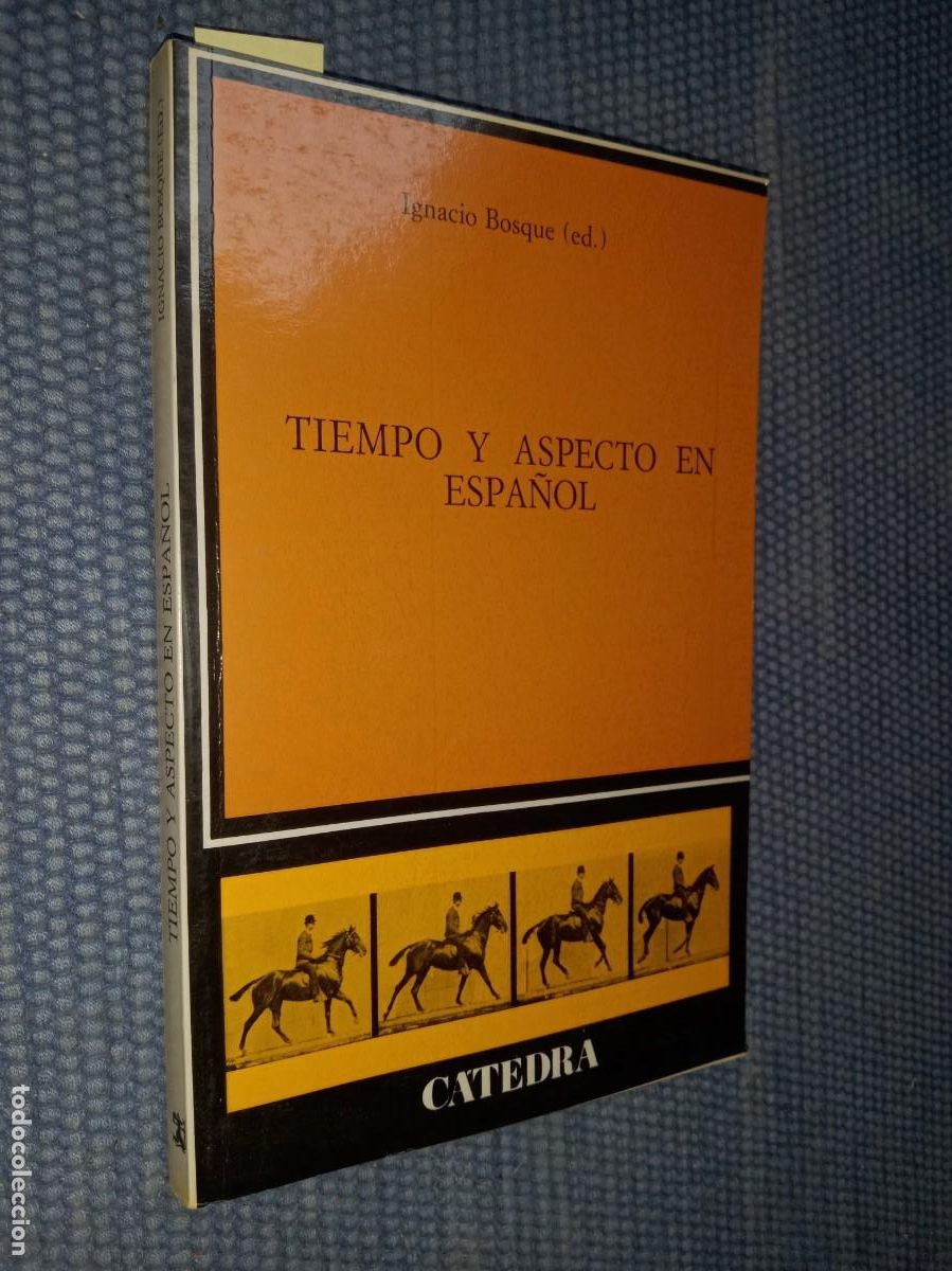 Libros de segunda mano: Ignacio Bosque [ed.]: Tiempo y aspecto en espa&ntilde;ol - Foto 1