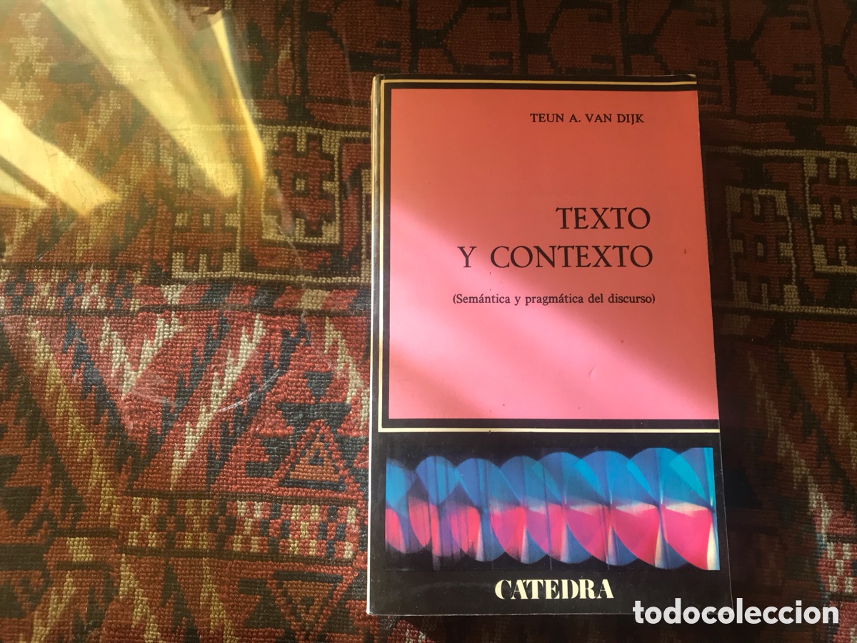 Libros de segunda mano: Texto y contexto. Teun A. Van Dijk - Foto 1