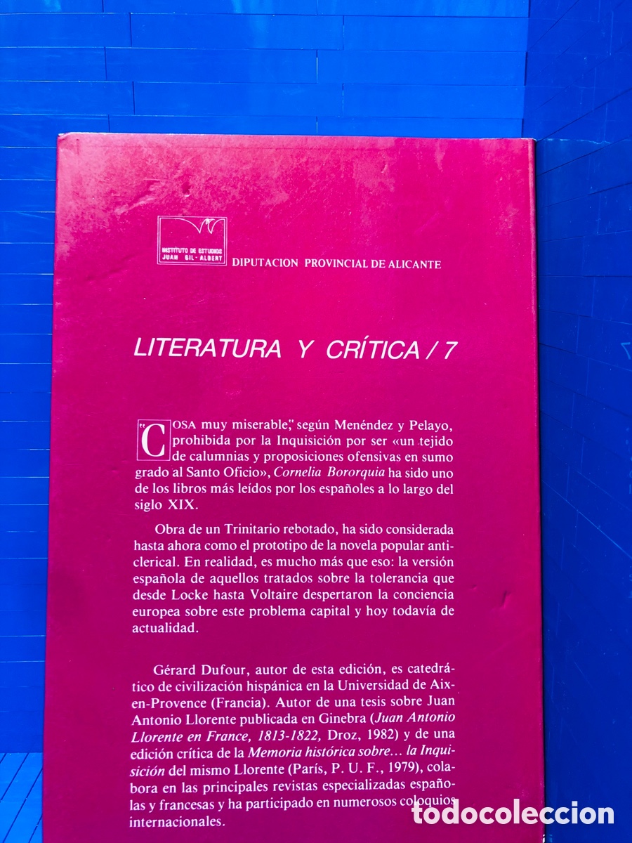 Libros de segunda mano: CORNELIA BORORQUIA O LA VICTIMA DE LA INQUISICION ● GERARD DUFOUR - Foto 2