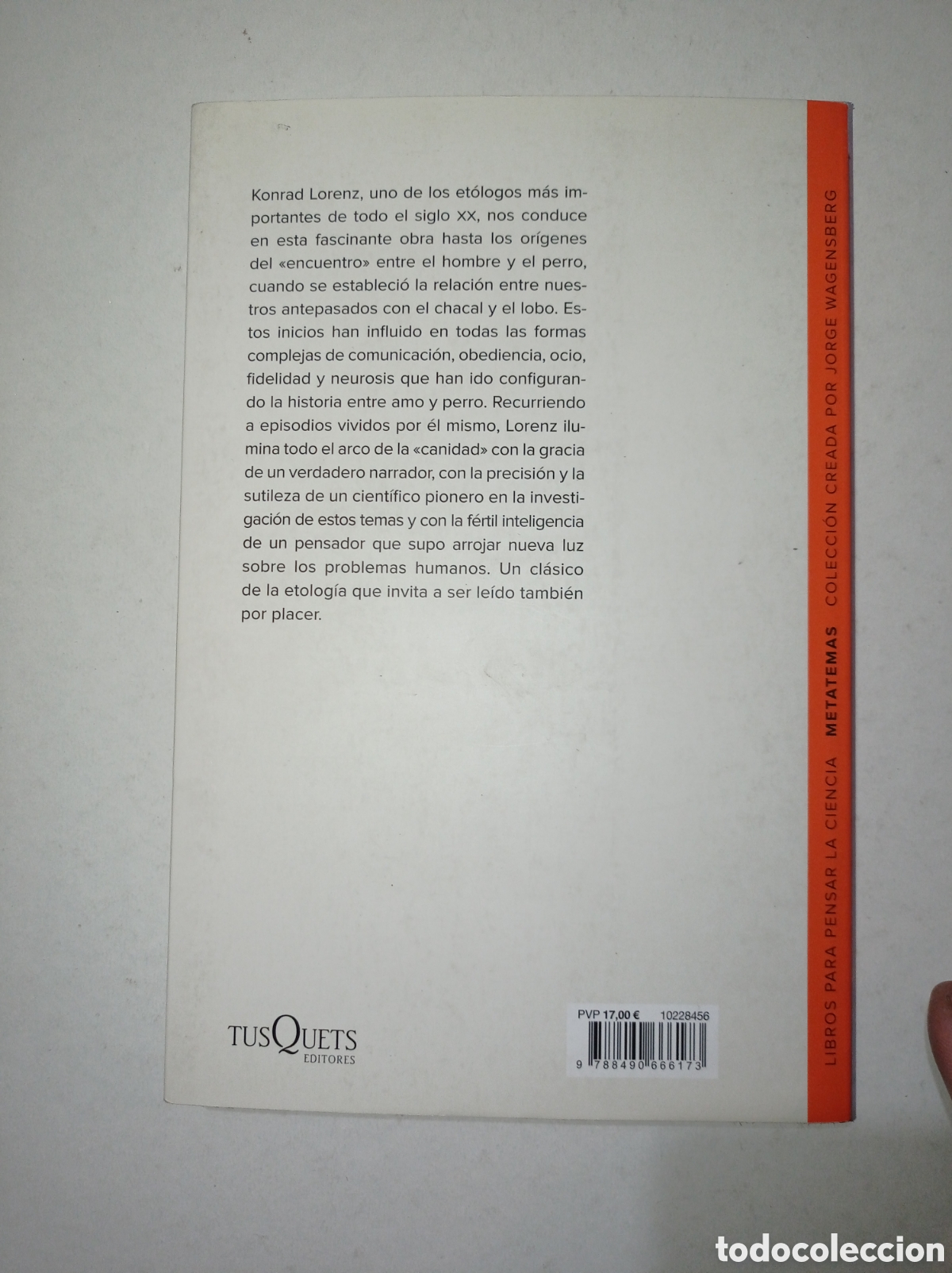 Libros de segunda mano: Cuando el hombre encontr&oacute; al perro. - Foto 2