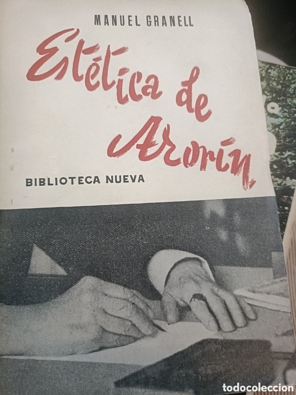 Libros de segunda mano: Est&eacute;tica de Azor&iacute;n Manuel Granell Biblioteca Nueva - Foto 1