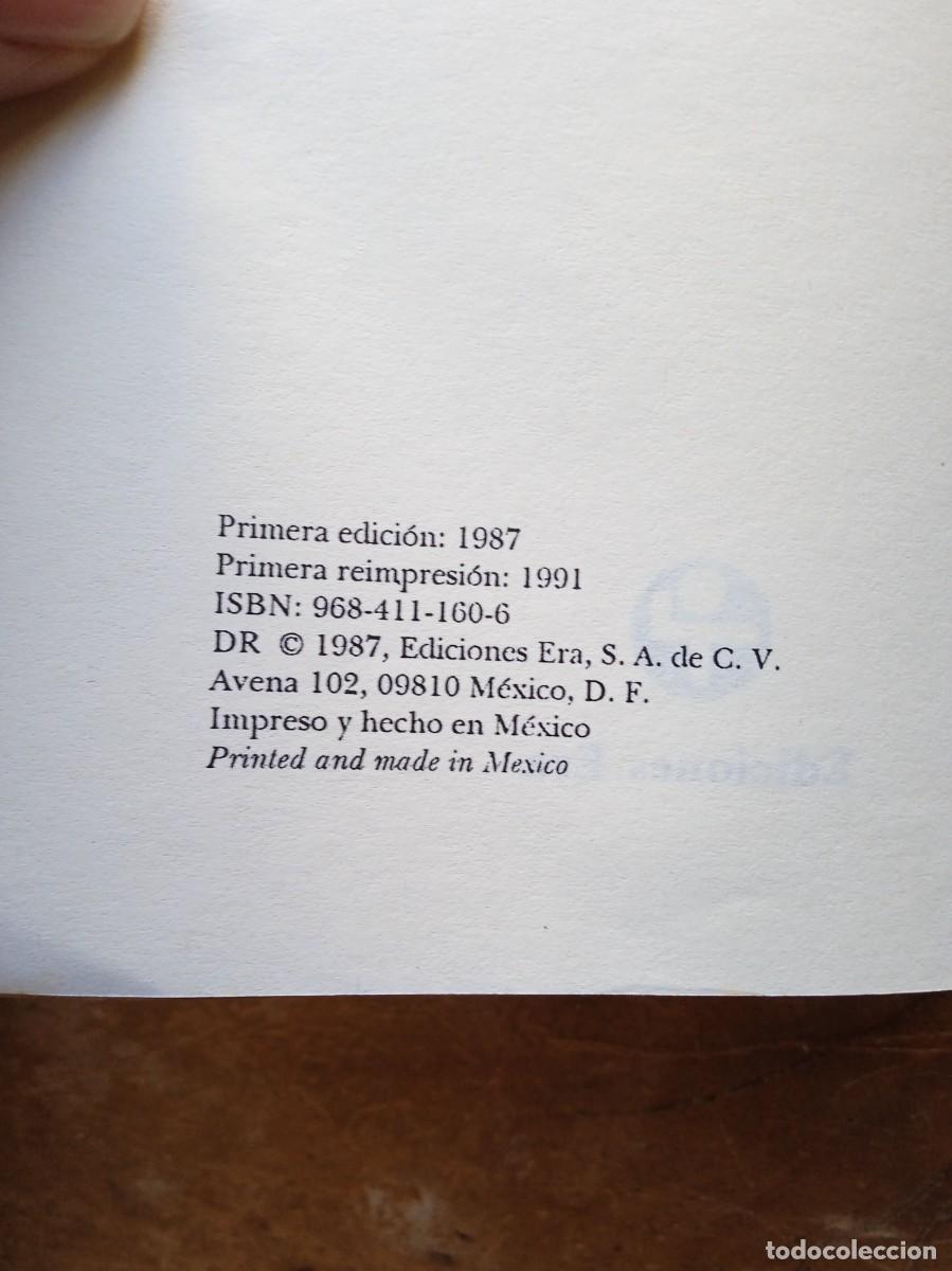 Libros de segunda mano: Augusto Monterroso. La letra E. Primera edici&oacute;n M&eacute;xico 1987. 1000 ejemplares. - Foto 3