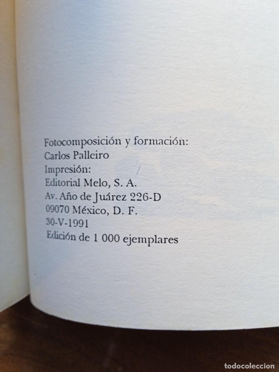 Libros de segunda mano: Augusto Monterroso. La letra E. Primera edici&oacute;n M&eacute;xico 1987. 1000 ejemplares. - Foto 4