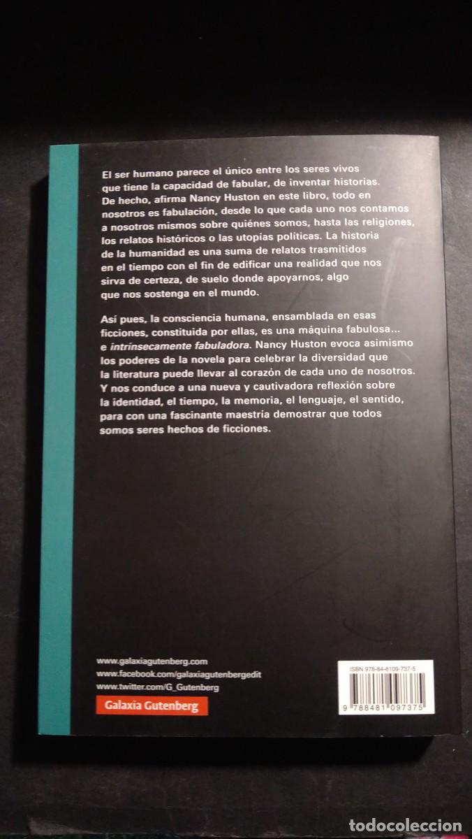 Libros de segunda mano: LA ESPECIE FABULADORA - NANCY HUSTON - Foto 2