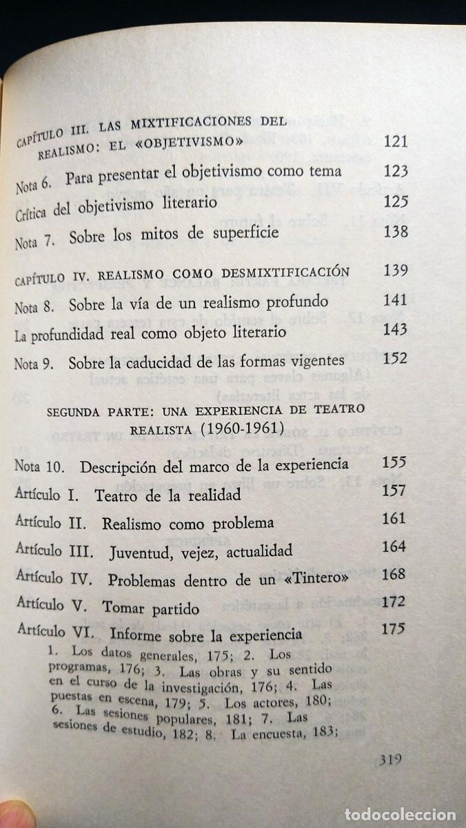 Libros de segunda mano: ANATOM&Iacute;A DEL REALISMO - ALFONSO SASTRE - Foto 6
