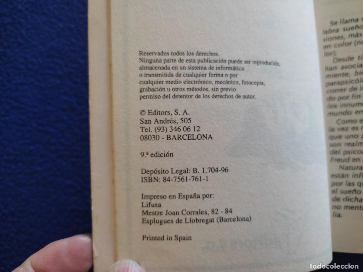 Libros de segunda mano: La Interpretaci&oacute;n de los Sue&ntilde;os Max Scholten Editors S.A. 1996 - Foto 6