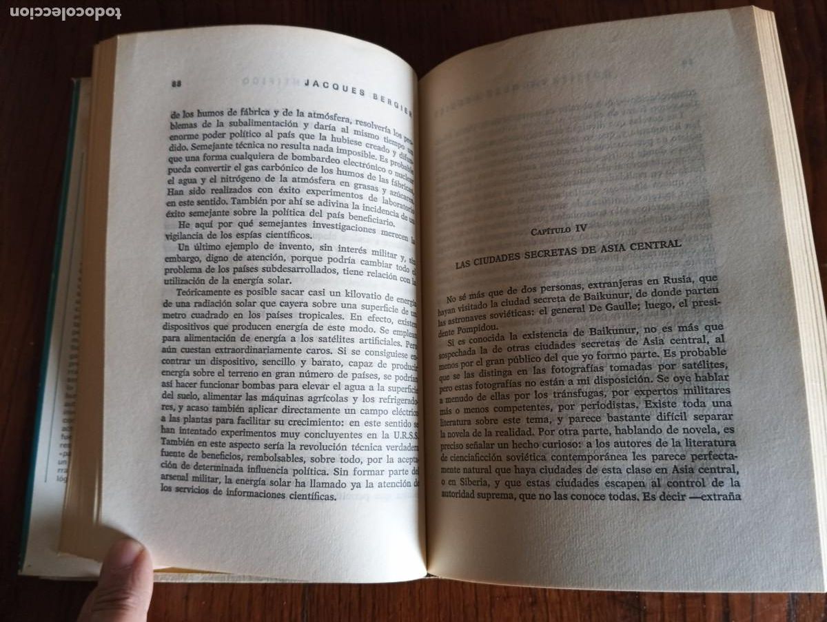 Libros de segunda mano: El espionaje cient&iacute;fico.- Jacques Bergier. - Foto 3