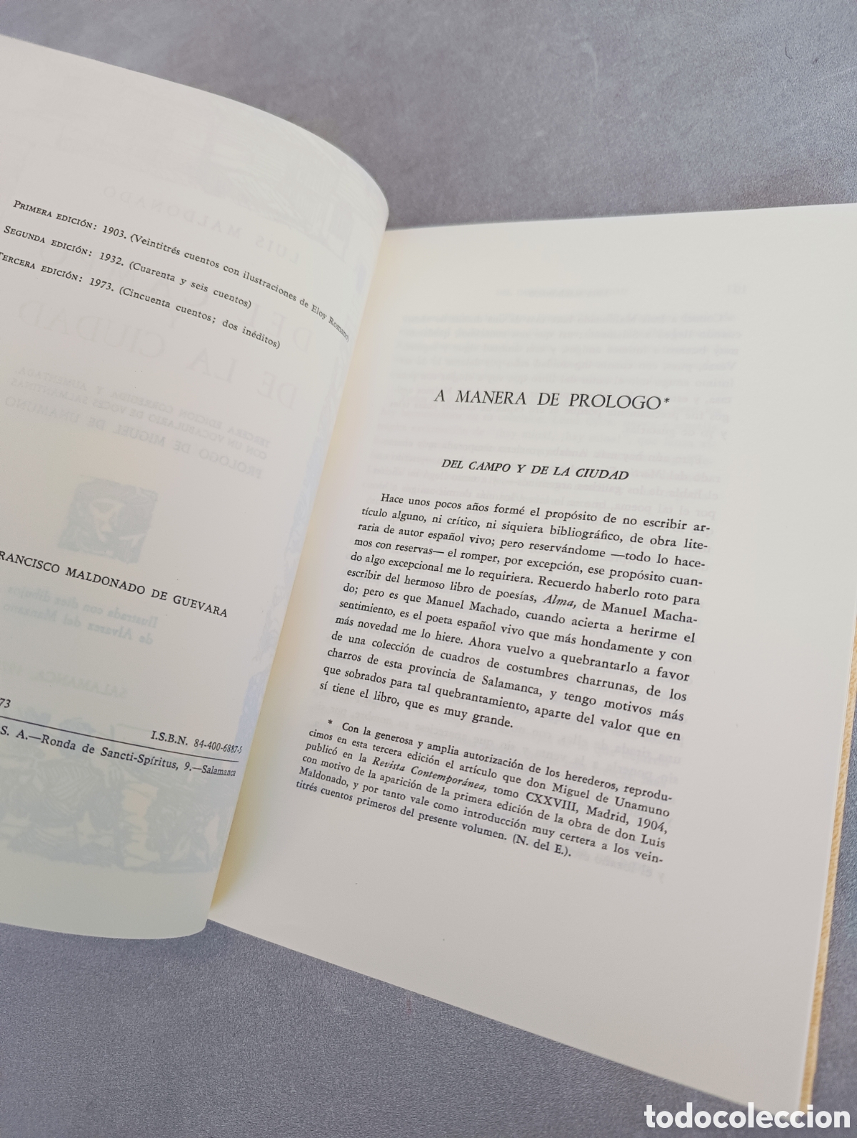 Libros de segunda mano: Del campo y de la ciudad. Luis Maldonado. - Foto 4