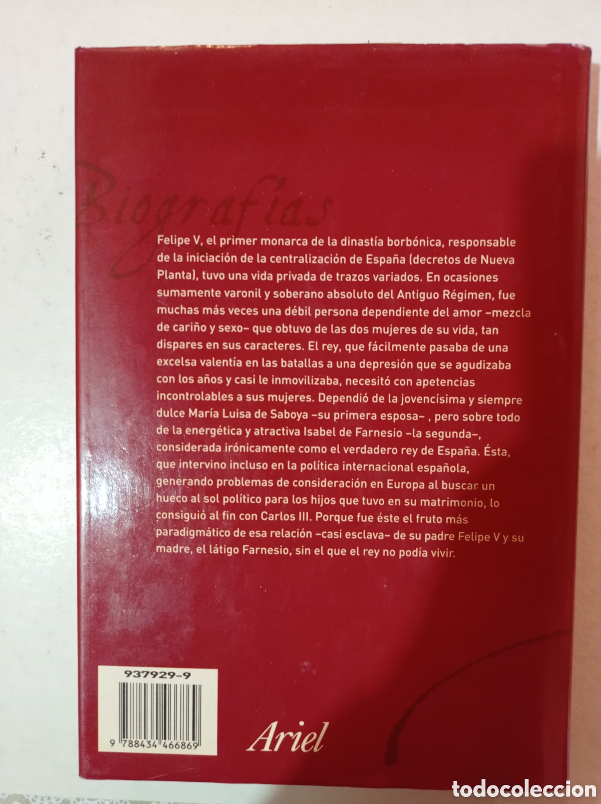Libros de segunda mano: Felipe V, esclavo de sus mujeres. - Foto 2
