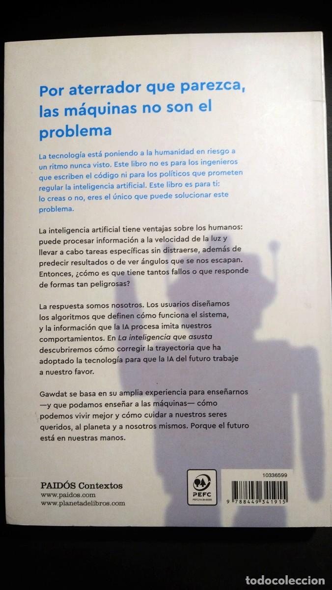 Libros de segunda mano: LA INTELIGENCIA QUE ASUSTA - MO GAWDAT - Foto 2
