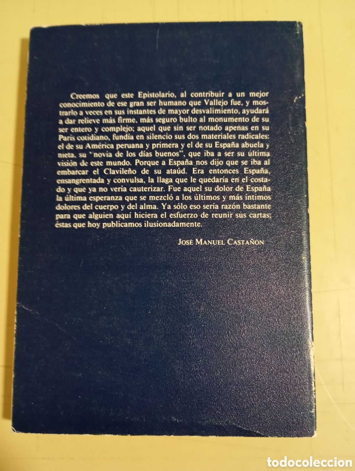 Libros de segunda mano: EPISTOLARIO GENERAL, CESAR VALLEJO, 1982 - Foto 2