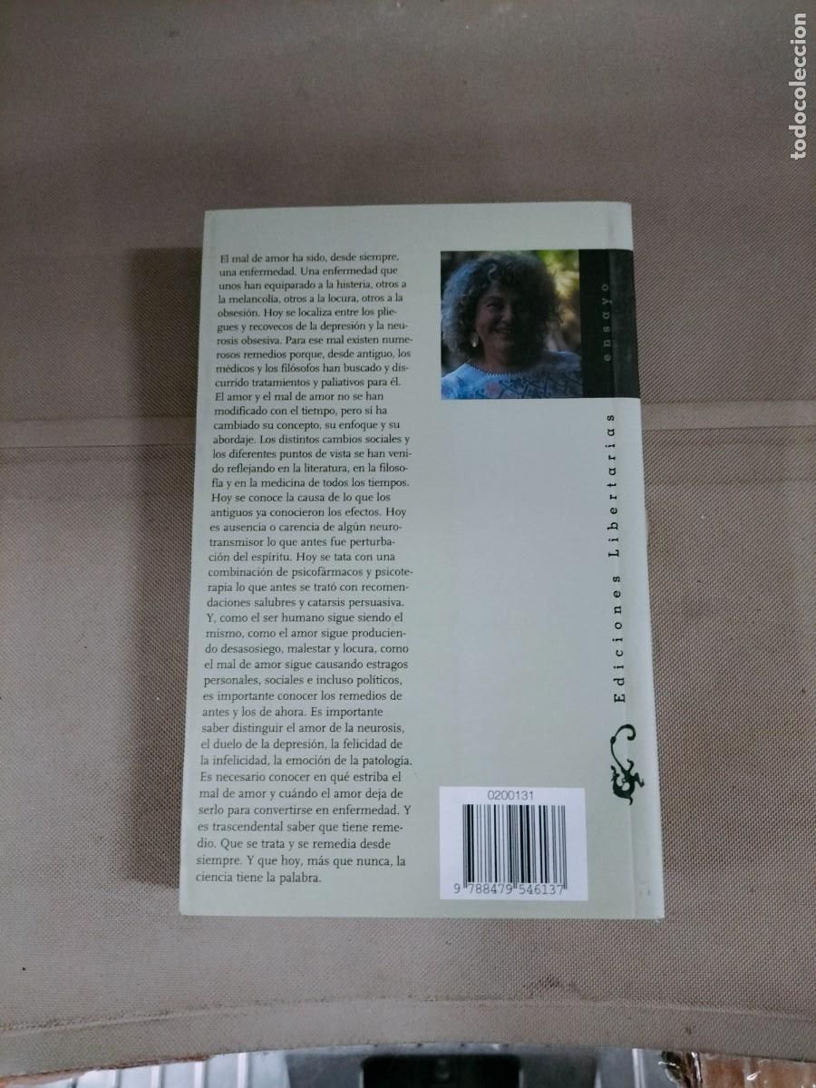 Libros de segunda mano: El mal de amor, su estudio y abordaje - Ana Martos Rubio - Foto 2