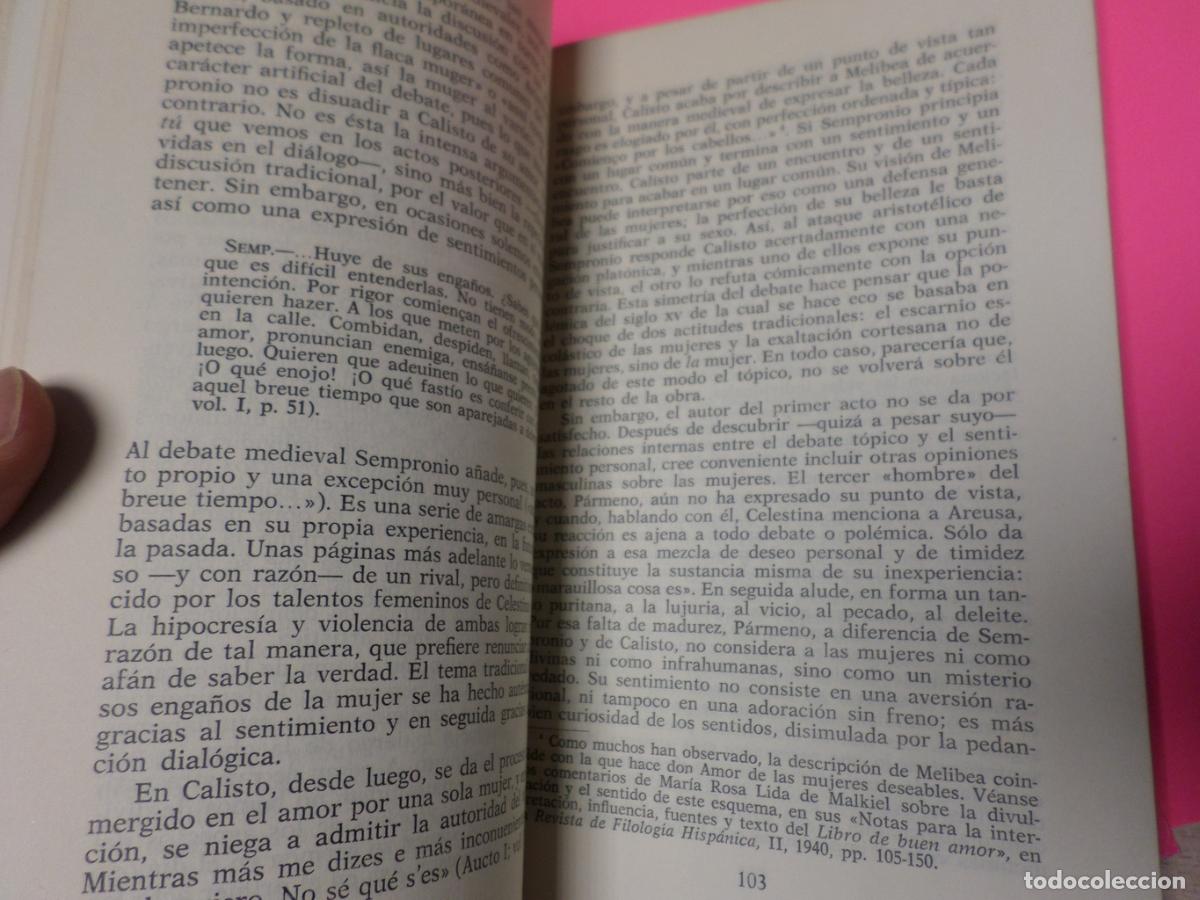 Libros de segunda mano: LA CELESTINA: ARTE Y ESTRUCTURA - Stephen Gilman - Foto 2