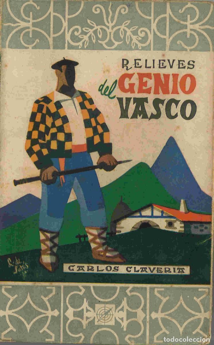 Libros de segunda mano: Relieves del genio vasco. Carlos Claveria. 1962 - Foto 1