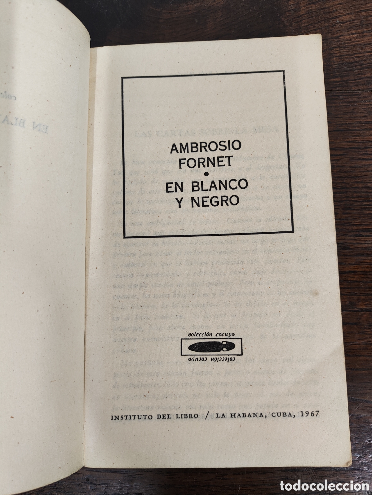 Libros de segunda mano: LIBRO AMBROSIO FORNET - EN BLANCO Y NEGRO - Foto 4