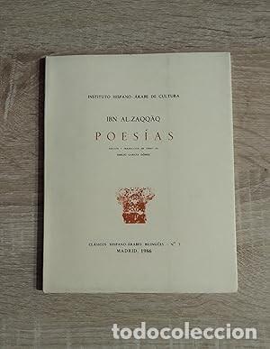 Libros de segunda mano: POESIAS - Al-Zaqqaq, Ibn - Foto 1