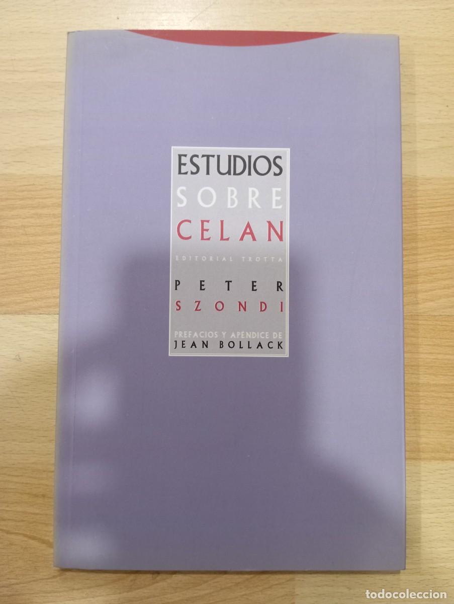 Libros de segunda mano: Estudios sobre Celan. Peter Szondi - Foto 1