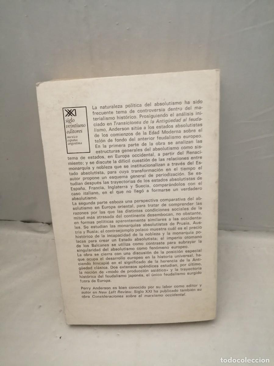 Libros de segunda mano: El Estado absolutista (Primera edici&oacute;n) - Foto 2