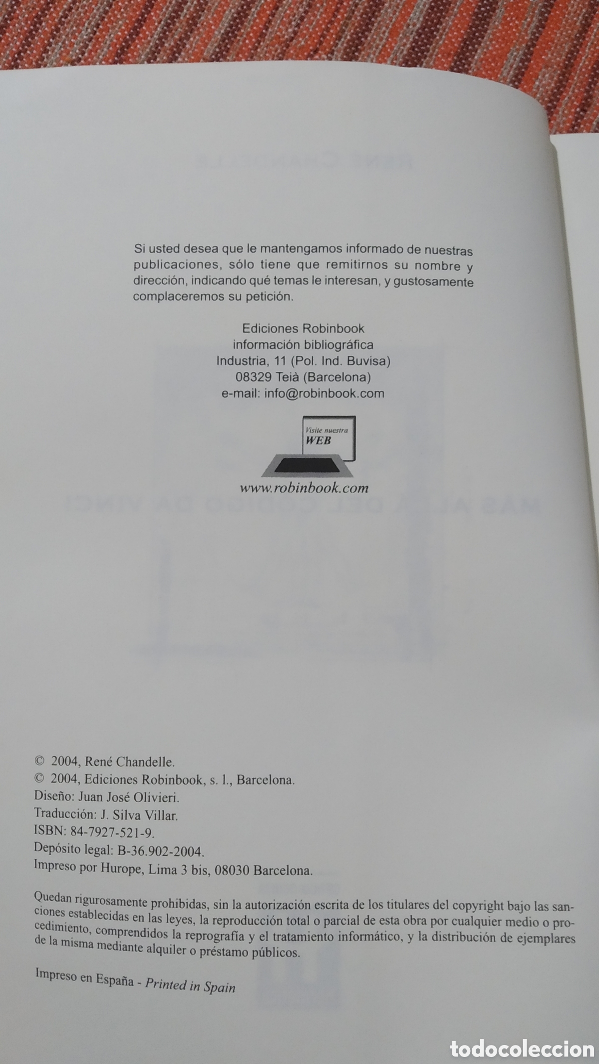 Libros de segunda mano: M&aacute;s all&aacute; del C&oacute;digo Davinci - Foto 4