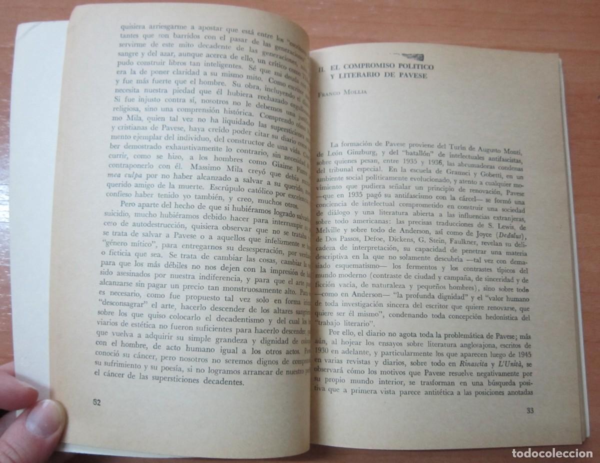 Libros de segunda mano: Pavese, de Carlo Muscetta - Foto 3