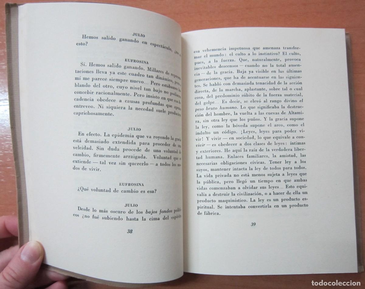 Libros de segunda mano: Eufrosina o la gracia, de Benjam&iacute;n Jarn&eacute;n - Foto 3