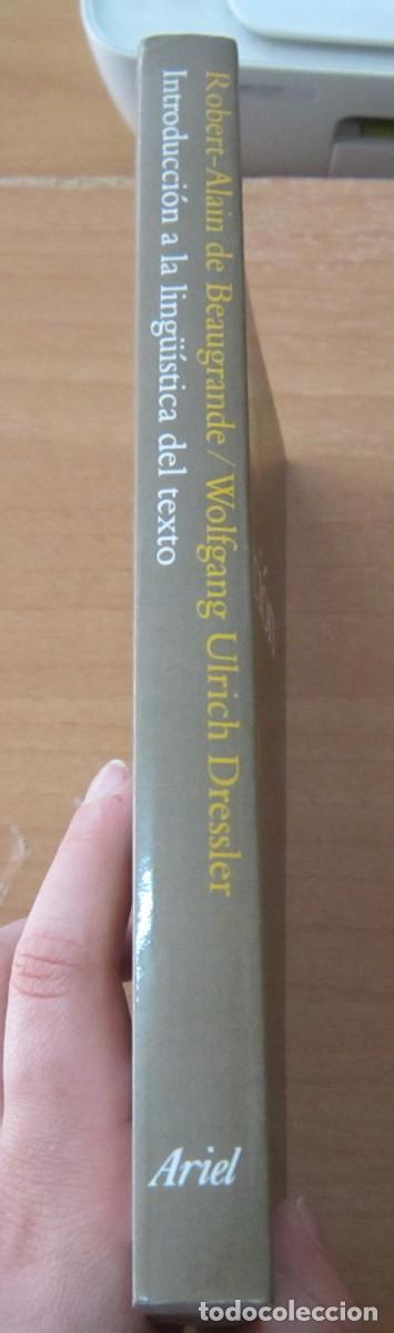 Libros de segunda mano: Introducci&oacute;n a la ling&uuml;&iacute;stica del texto. Robert-Alain Dressler - Foto 2