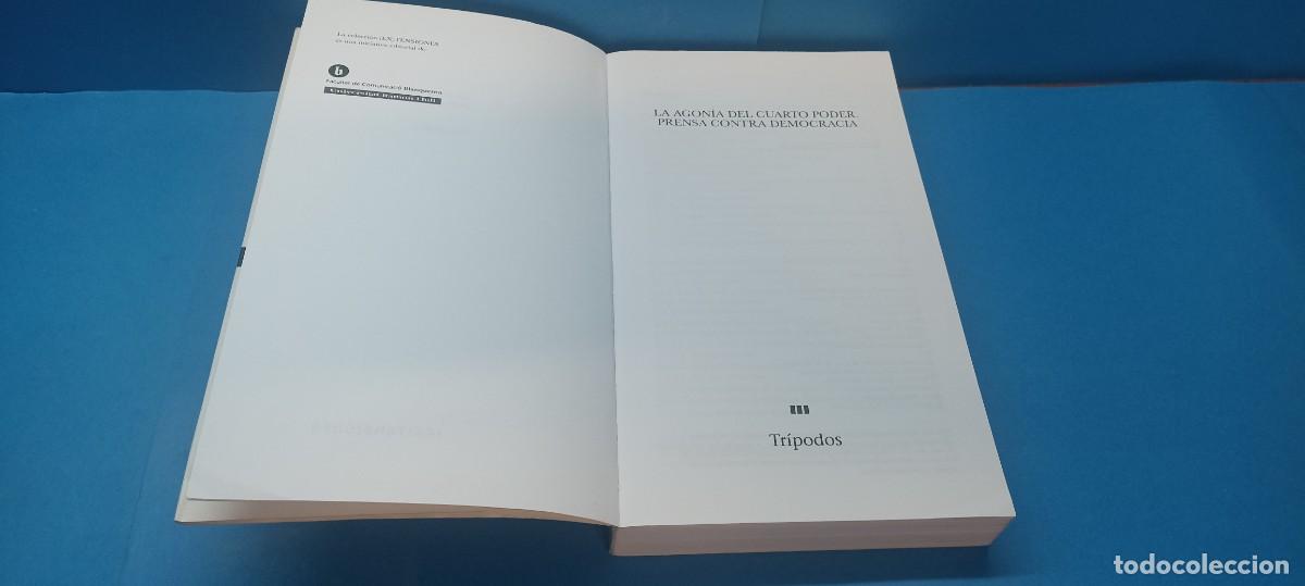 Libros de segunda mano: LA AGON&Iacute;A DEL CUARTO PODER. PRENSA CONTRA DEMOCRACIA - Carlos Ruiz - Foto 2