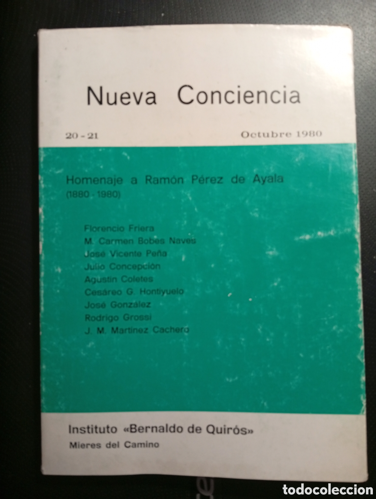 Libros de segunda mano: Nueva Conciencia, 20-21 octubre 1980 - Foto 1