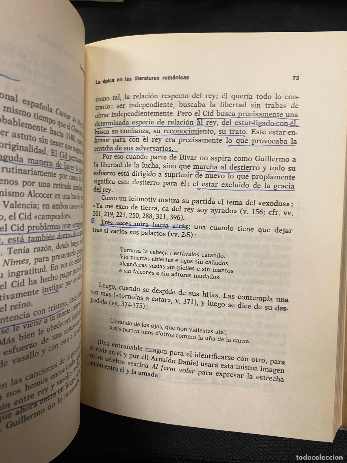 Libros de segunda mano: Leo Pollmann - La &eacute;pica de las literaturas rom&aacute;nicas - Foto 2
