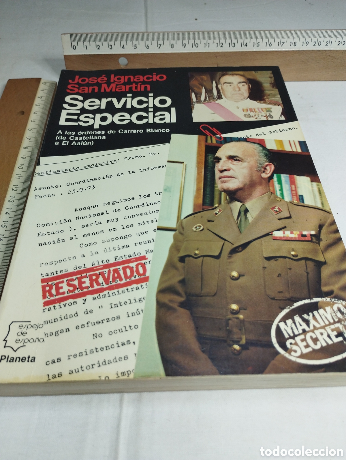 Libros de segunda mano: Servicio especial. Jos&eacute; Ignacio San Mart&iacute;n, 1983 - Foto 1