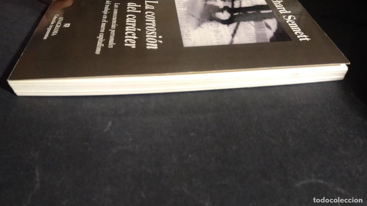 Libros de segunda mano: LA CORROSI&Oacute;N DEL CAR&Aacute;CTER - RICHARD SENNET - Foto 4