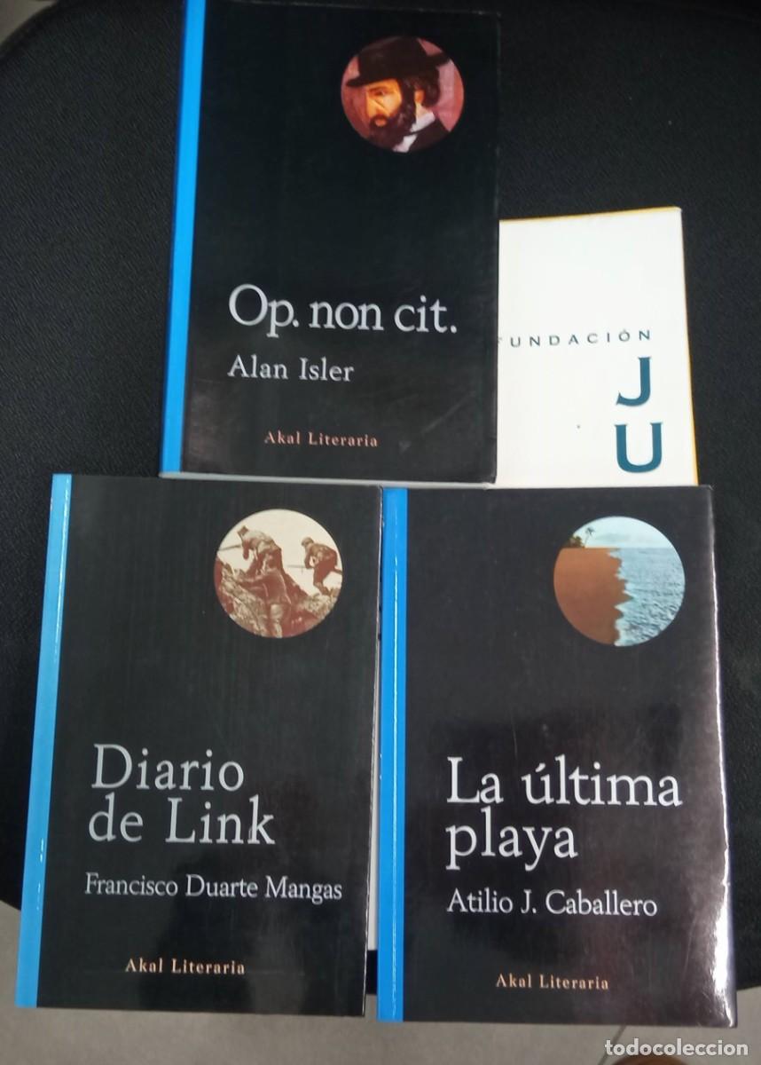 Libros de segunda mano: lote 3 akal literarios
