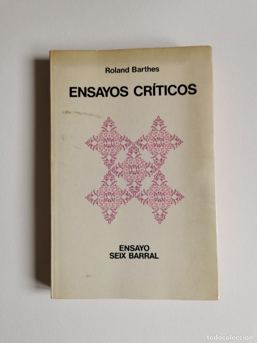 Libros de segunda mano: Roland Barthes. &rdquo;Ensayos cr&iacute;ticos&rdquo; - Foto 1
