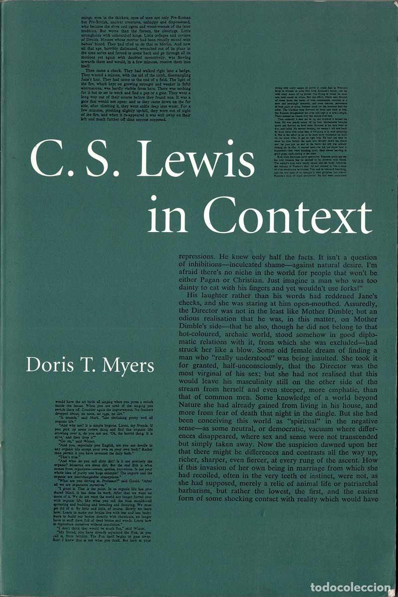 Libros de segunda mano: C. S. Lewis in Context - Doris T. Myers - Foto 1