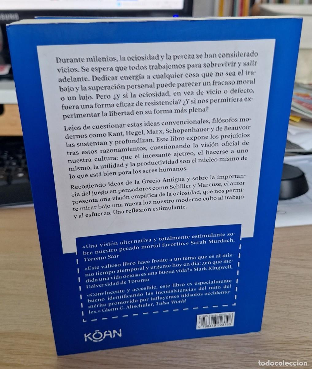 Libros de segunda mano: ELOGIO DE LO OCIOSIDAD - O&acute;CONNOR, BRIAN - Foto 2