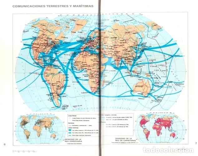 Libros de segunda mano: �F192 - ATLAS UNIVERSAL. COLECCION EL LIBRO DE AGUILAR. - Foto 4