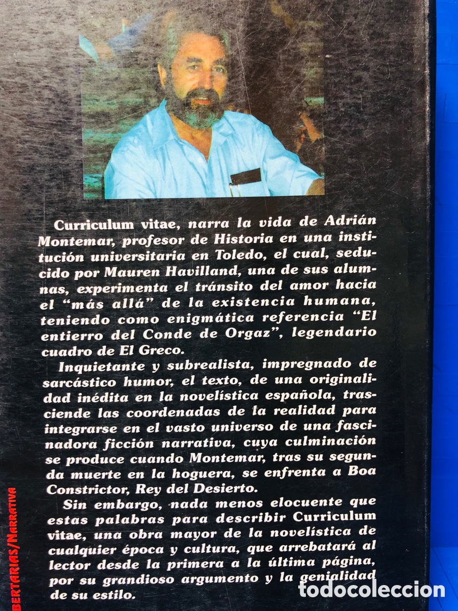 Libros de segunda mano: CURRICULUM VITAE - RAM&Oacute;N HERN&Aacute;NDEZ - EDICIONES LIBERTARIAS - 1993 - Foto 2