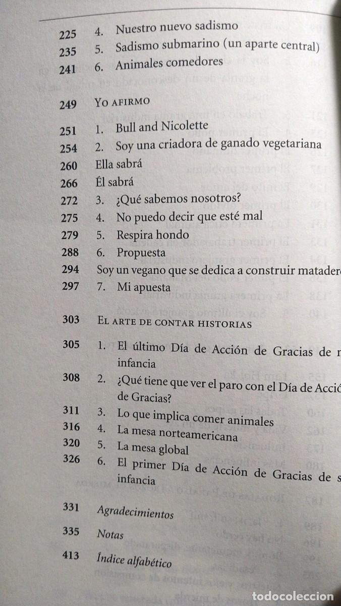 Libros de segunda mano: COMER ANIMALES - JONATHAN SAFRAN FOER - Foto 8