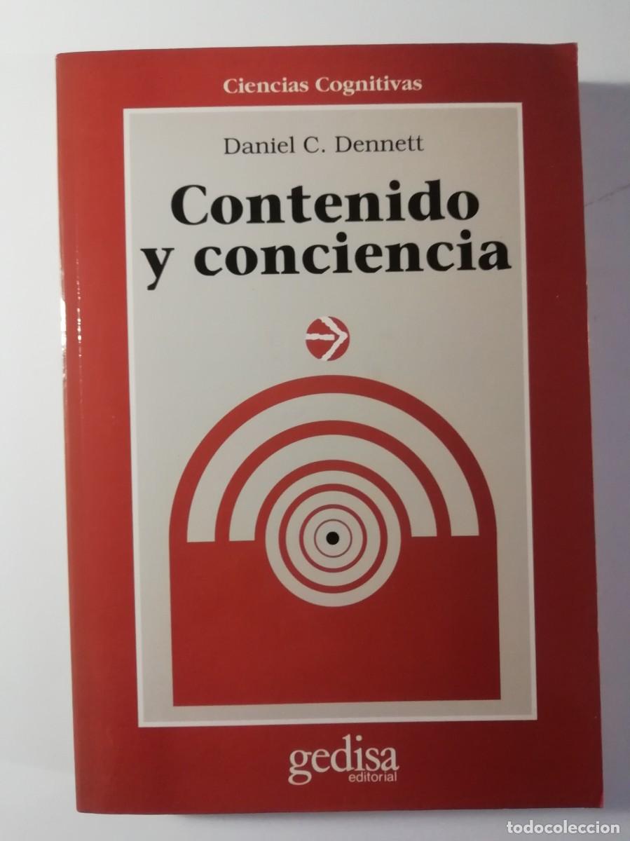 Libros de segunda mano: CONTENIDO Y CONCIENCIA - DANIEL C. DENNETT - ED. GEDISA 1996 - Foto 1