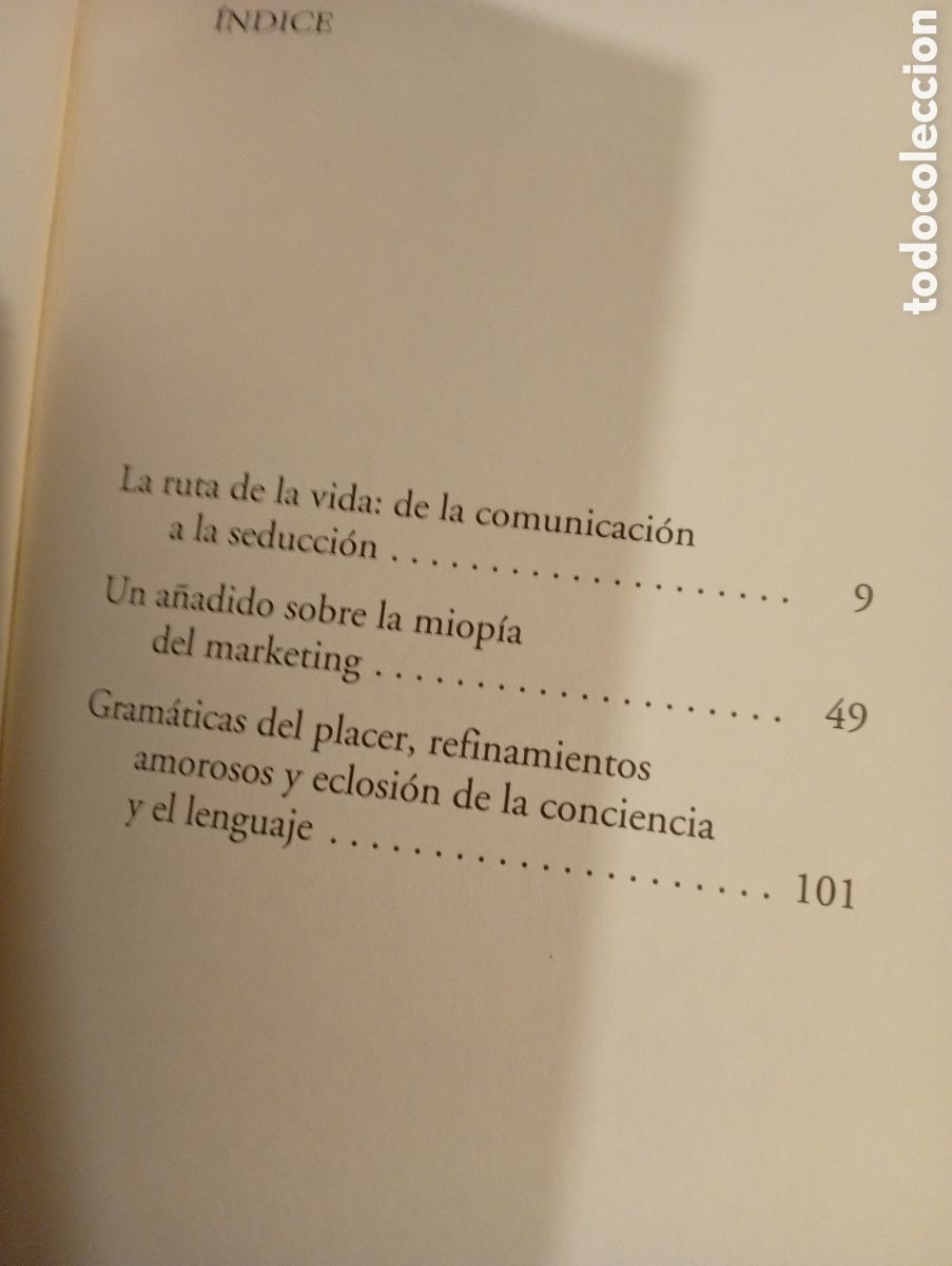 Libros de segunda mano: EL INSTINTO DE SEDUCCI&Oacute;N. SEBASTI&Agrave; SERRANO. ANAGRAMA. - Foto 7