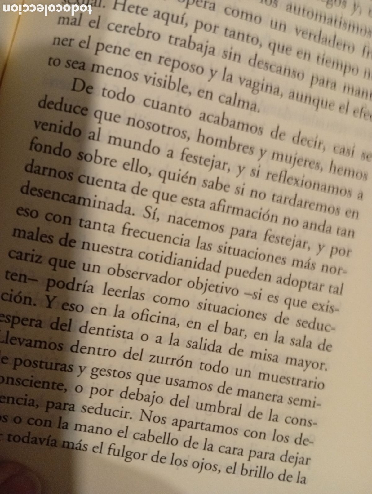 Libros de segunda mano: EL INSTINTO DE SEDUCCI&Oacute;N. SEBASTI&Agrave; SERRANO. ANAGRAMA. - Foto 8