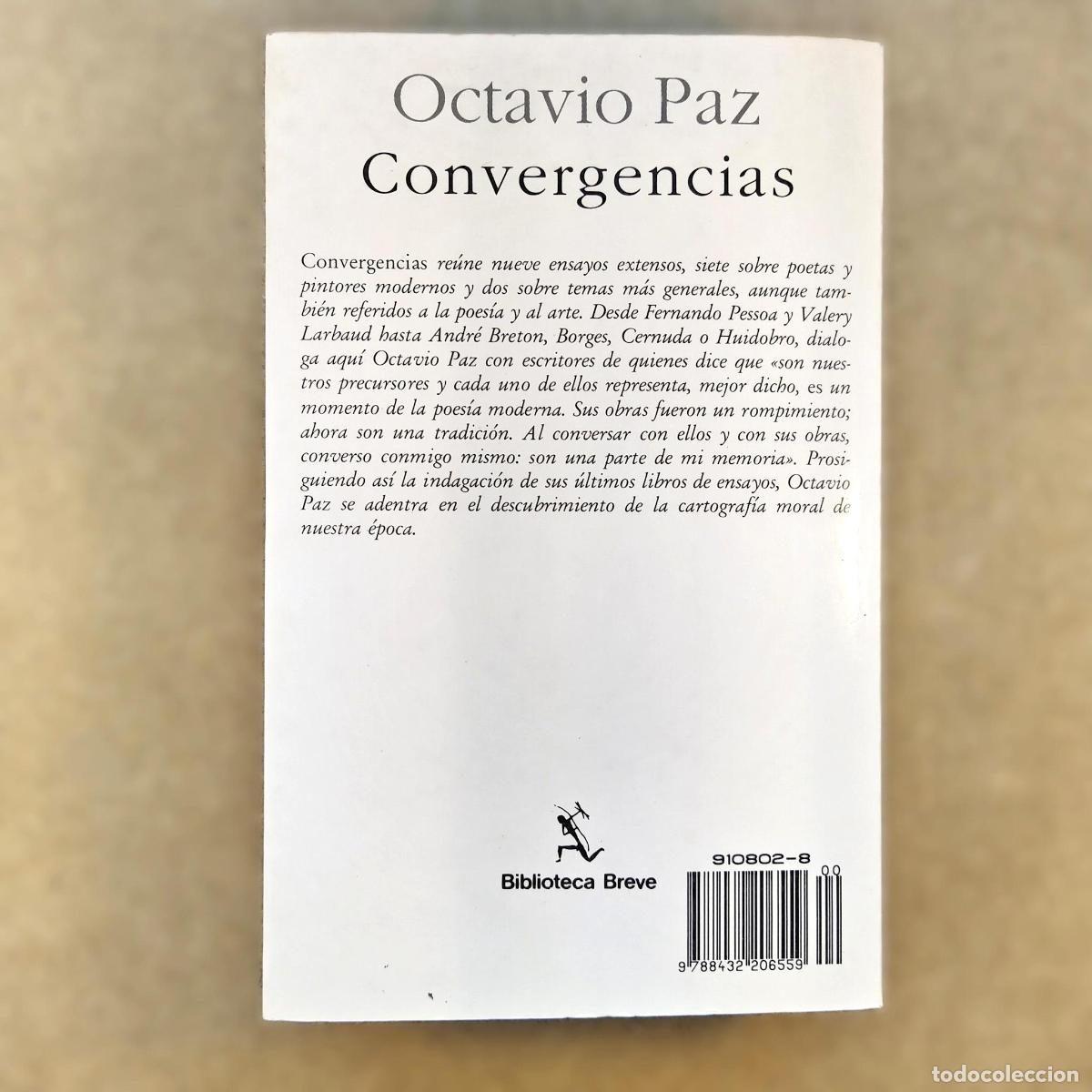 Libros de segunda mano: Convergencias [Primera edici&oacute;n] - Paz, Octavio - Foto 2